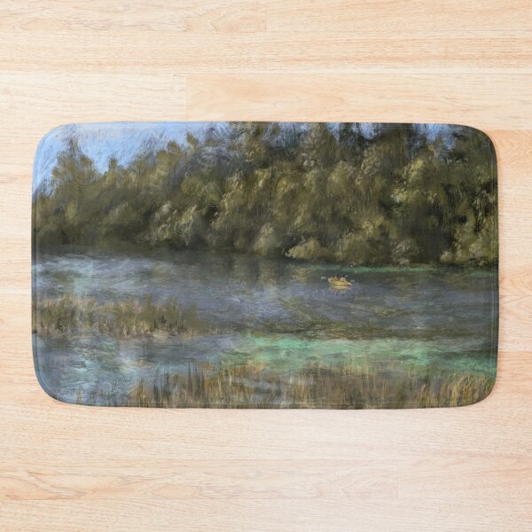 Item preview, Kayak On The Rainbow River designed and sold by TheArtCave.