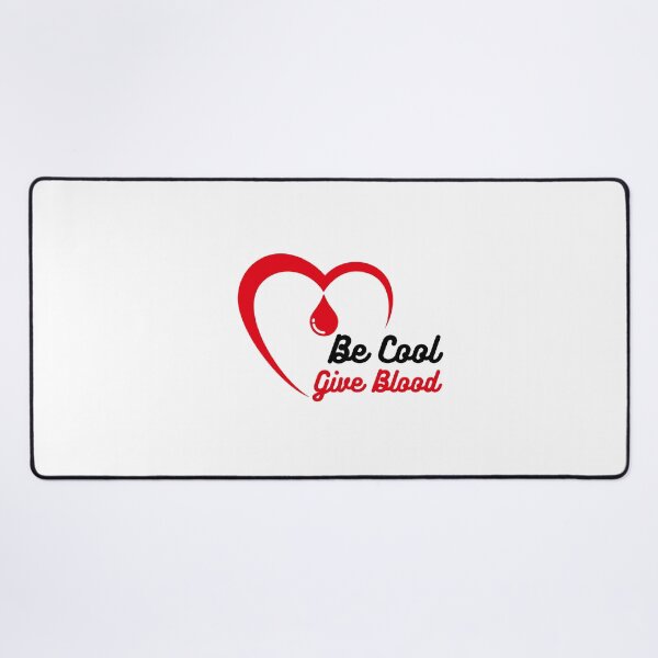 Item preview, Be Cool Give Blood / World Blood Donor Day designed and sold by MindPalette.