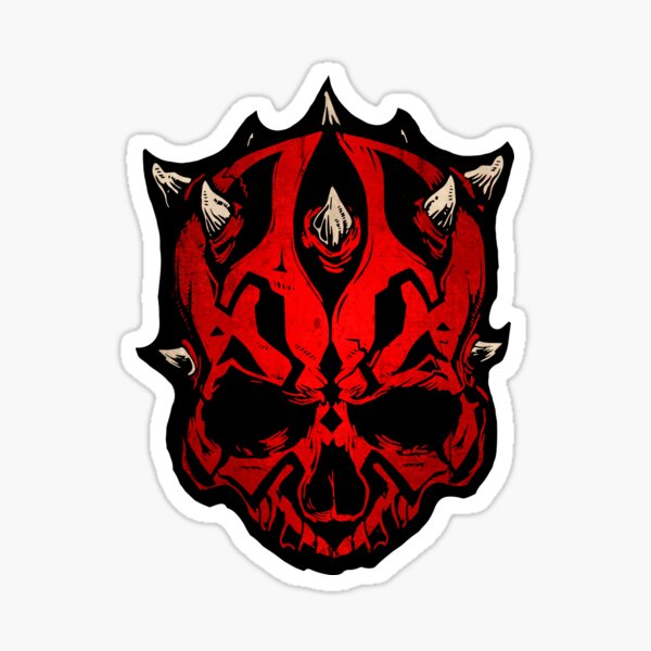 Maul Skull Sticker