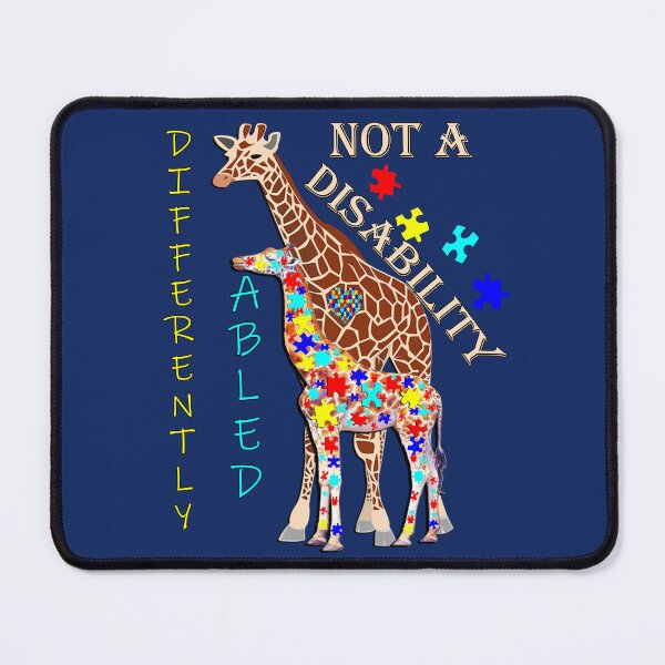Item preview, Autism Quote Differently Abled Special Education designed and sold by Cute & Sassy Custom Gifting Boutiques.