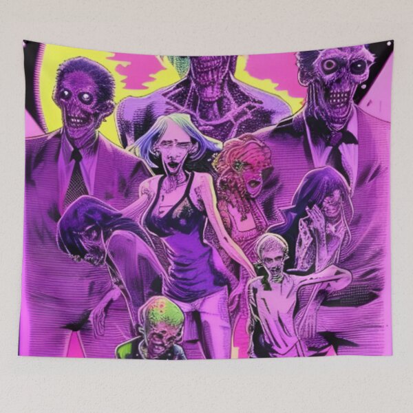 Item preview, Zombies In The Cyberpunk Universe designed and sold by KalipsoArt.