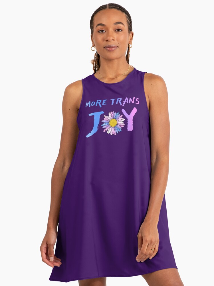 More Trans Trans Joy" A-Line Dress for Sale by artbyveya | Redbubble More Trans Trans Joy" A-Line Dress for Sale by artbyveya | Redbubble