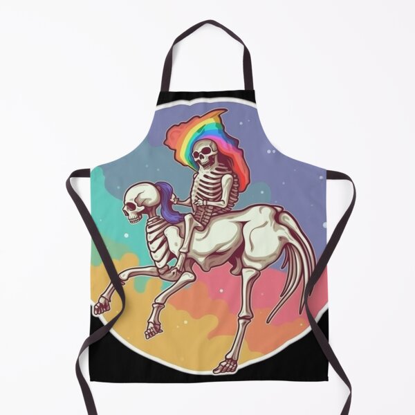 Item preview, funny skeleton riding  designed and sold by densok.