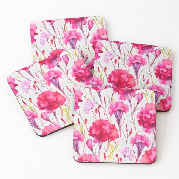 Item preview,  Soft Pastel Carnation Pattern designed and sold by Pinguwing.