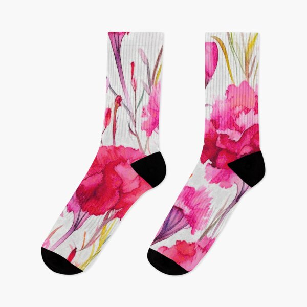 Item preview,  Soft Pastel Carnation Pattern designed and sold by Pinguwing.