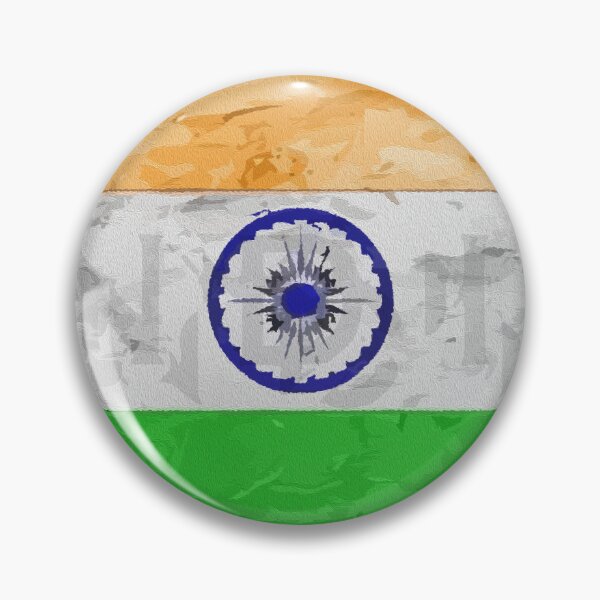 Item preview, India Flag Art Design designed and sold by Pikmi.