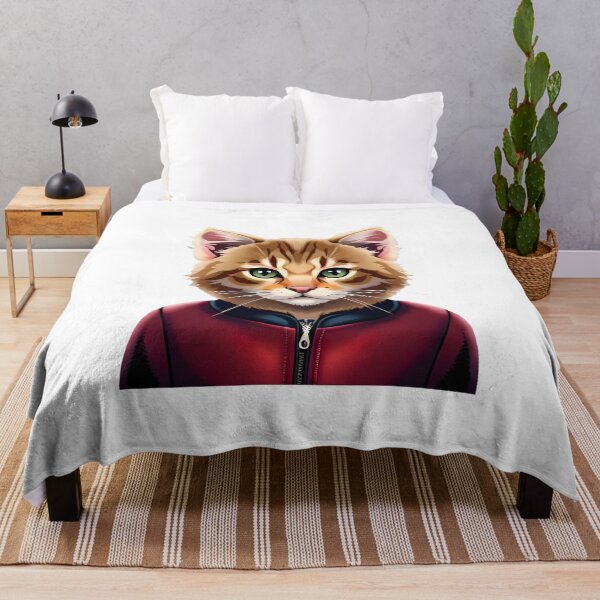 Item preview, Cat wearing a hoodie designed and sold by ArtHideaway.