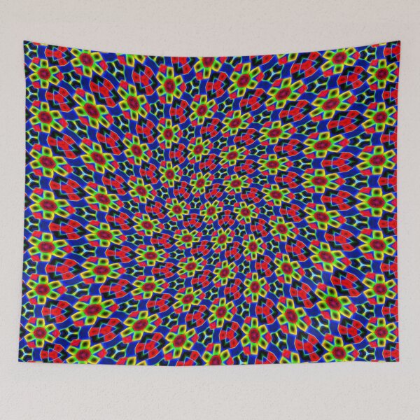 Item preview, Colorful Neon Flower designed and sold by Patternflower.