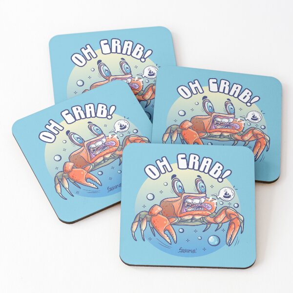 Item preview, Oh crab! crabby pun designed and sold by SPIRIMAL.