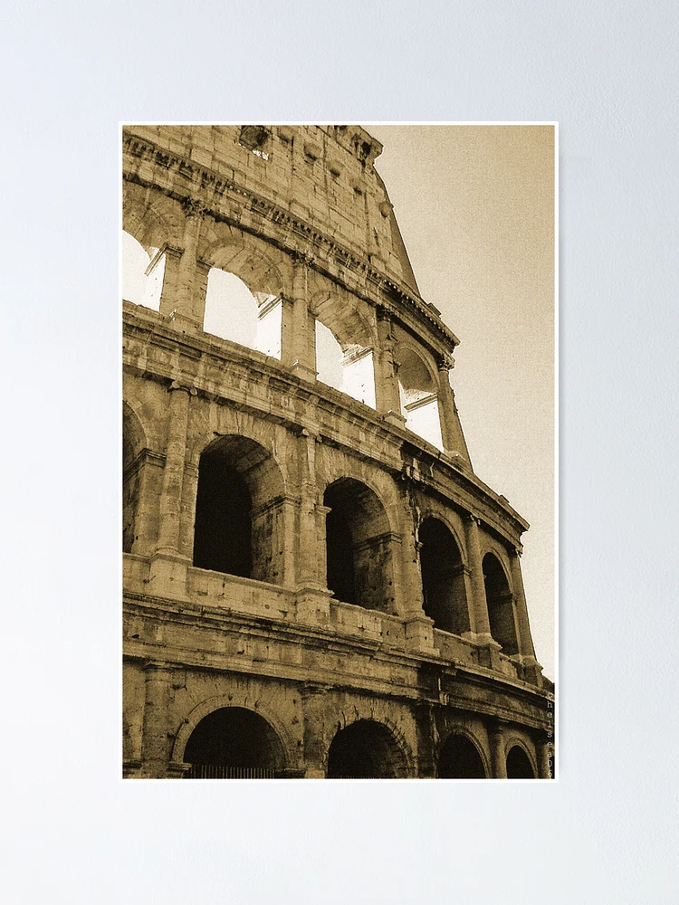 Thumbnail 1 of 3, Poster, Coliseum - Rome designed and sold by cnik.