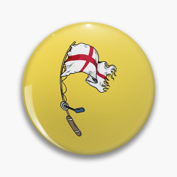 Item preview, England flag on a fishing rod   designed and sold by Donutlovers.