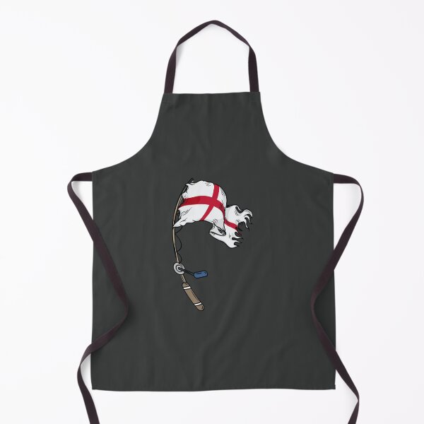 Item preview, England flag on a fishing rod designed and sold by Donutlovers.