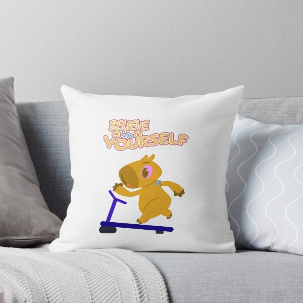 Item preview, Believe In Yourself, Exercising, Fitness, Cute Capybara Pet Lover designed and sold by haRexia.