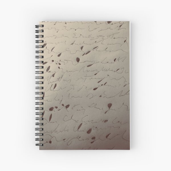 lost for words Spiral Notebook
