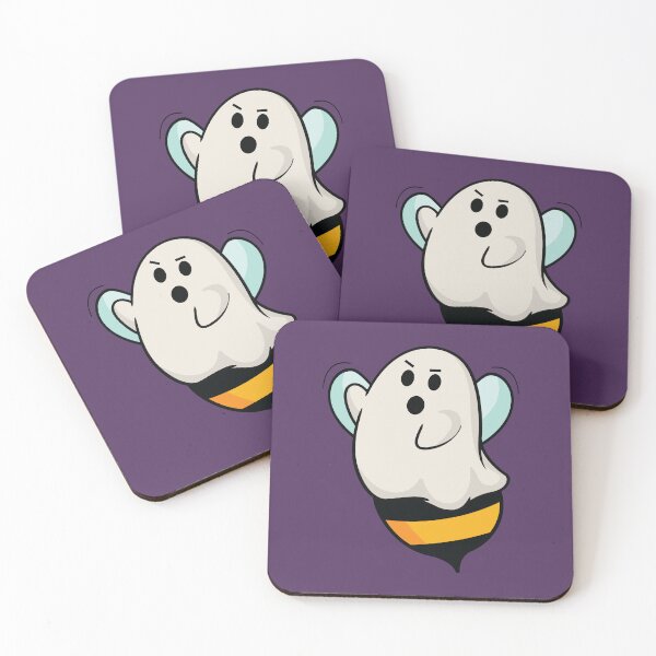 Item preview, Boo bees scary bumble bee halloween ghost  designed and sold by Donutlovers.