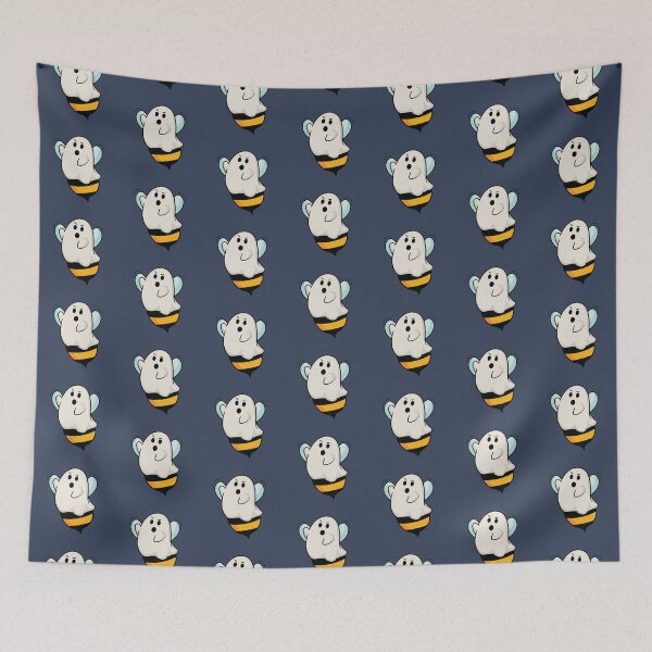 Item preview, Boo bees scary bumble bee halloween ghost  designed and sold by Donutlovers.