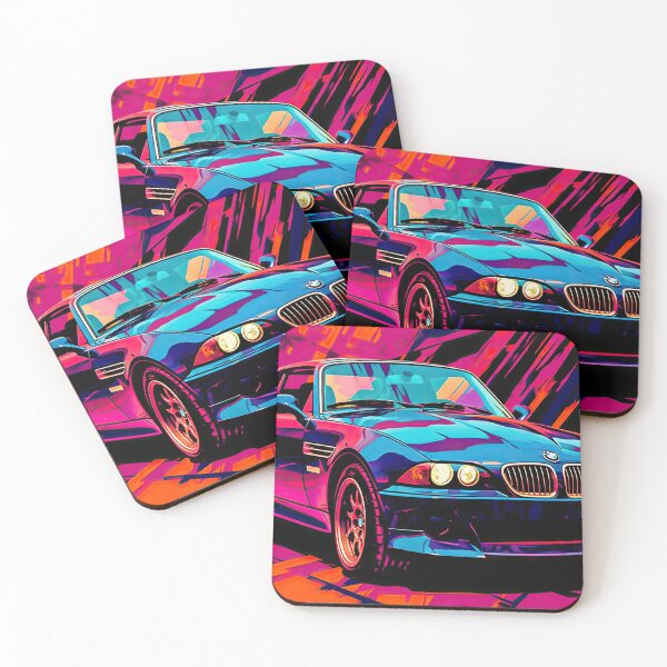 Item preview, Retro Car Digital Illustrations: A Journey to the 80s-90s designed and sold by Piotrek0001.