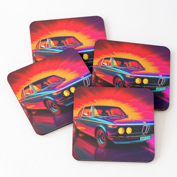 Artikelvorschau, Digitale Illustrationen von Retro-Autos: Eine Reise in die 80er-90er Jahre entworfen und verkauft von Piotrek0001.