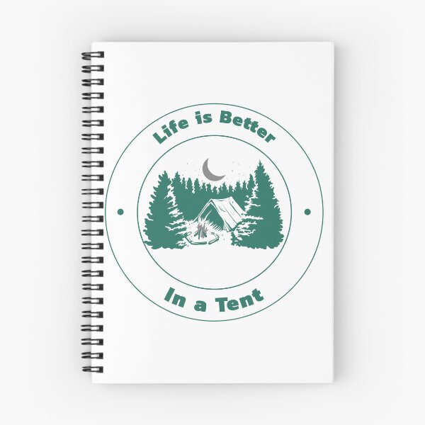 Item preview, Camping: Life is Better in a Tent designed and sold by Abstractbyreyno.