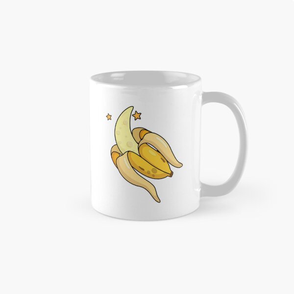 Item preview, Peeled banana fruit moon and stars  designed and sold by Donutlovers.