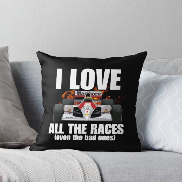 Item preview, I Love All The Races - Funny Humor Racing Pun designed and sold by StylishPlatypus.