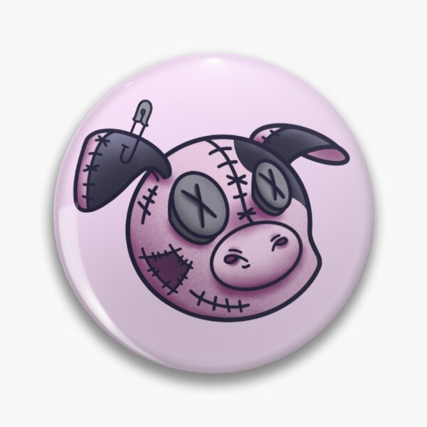Item preview, Piggy Plush Head designed and sold by StonerWitch00.