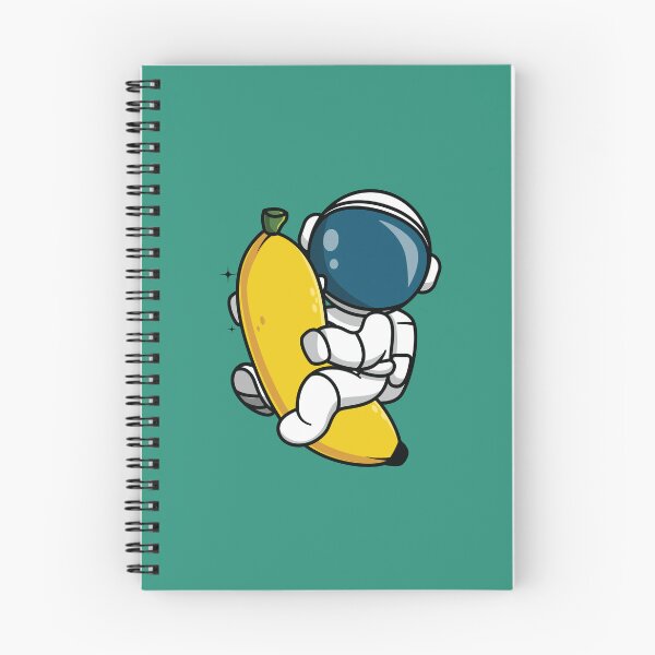 Item preview, Astronaut traveling in space with a banana  designed and sold by Donutlovers.