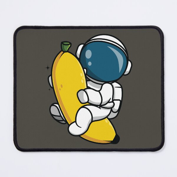Item preview, Astronaut traveling in space with a banana designed and sold by Donutlovers.