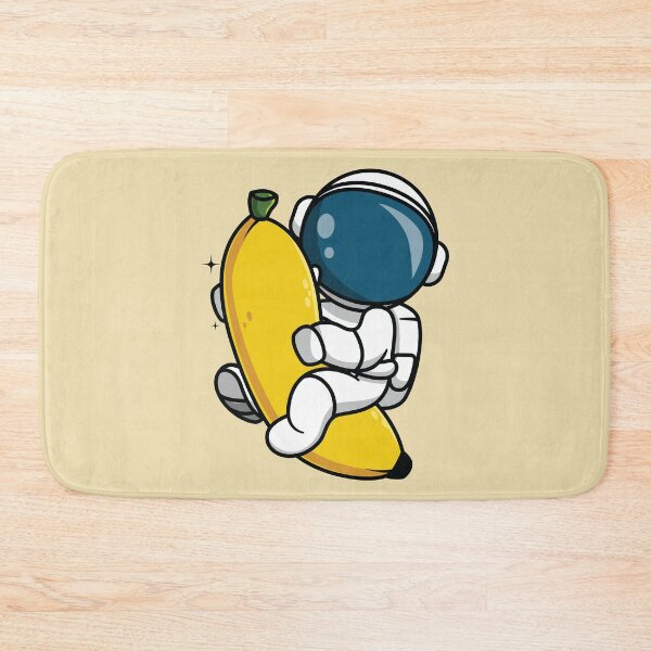 Item preview, Astronaut traveling in space with a banana  designed and sold by Donutlovers.