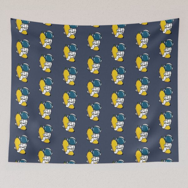 Item preview, Astronaut traveling in space with a banana  designed and sold by Donutlovers.