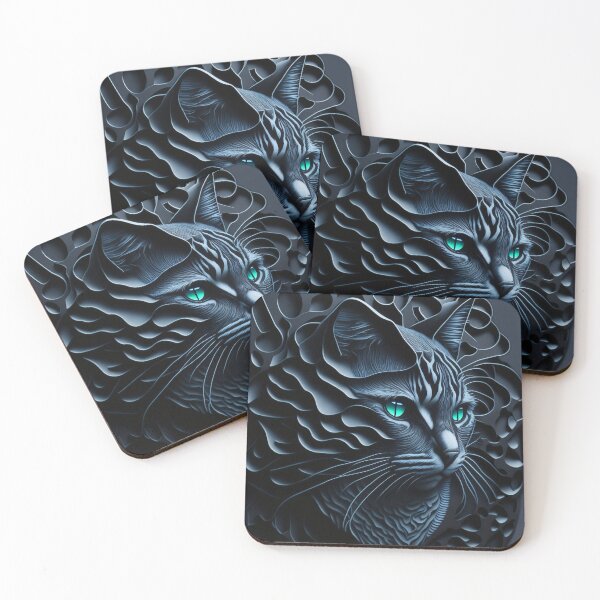Item preview, Ethereal Whiskers : The Enchanting Escape of the Feline Spirit designed and sold by WFTan.