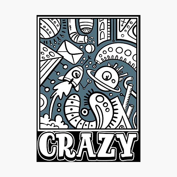 Item preview, Crazy picture designed and sold by Wojtgor.