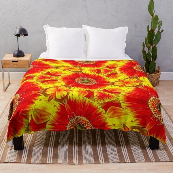 Item preview, Bright Orange Gerbera designed and sold by Patternflower.