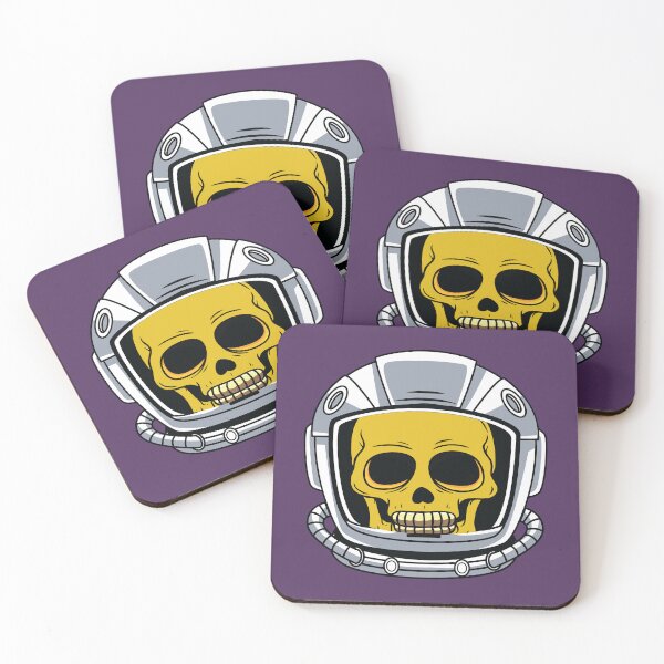Item preview, Astronaut skull with space helmet  designed and sold by Donutlovers.