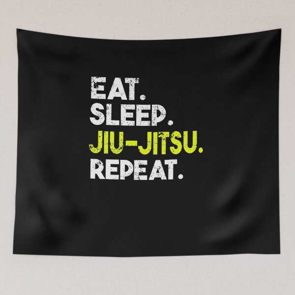 Item preview, Eat.Sleep.Jiu-jitsu.Repeat. designed and sold by studiobrazuka.