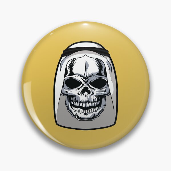 Item preview, Middle east arabic sheikh skull  designed and sold by Donutlovers.
