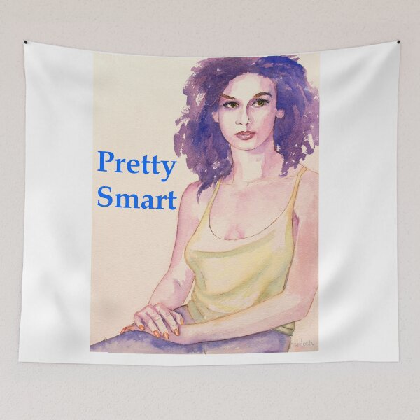 Item preview, Pretty smart confident woman girl designed and sold by Fantasyart123.
