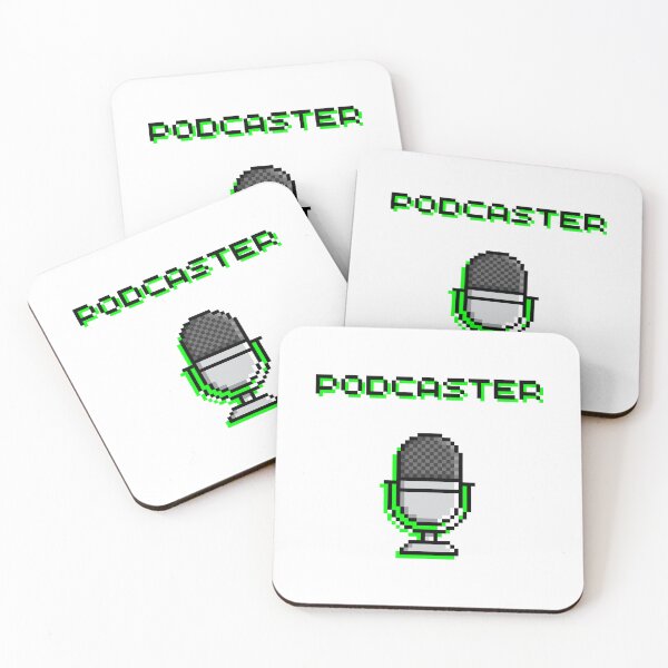 Item preview, podcaster designed and sold by lonelyflight.