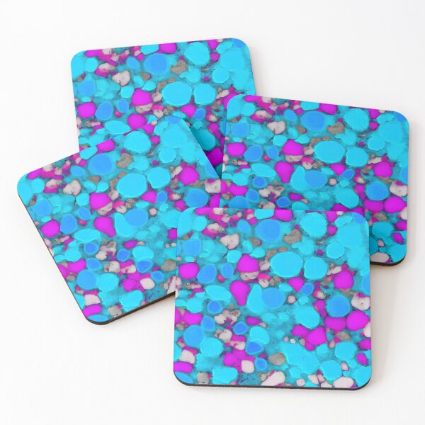 Item preview, #B277: Pink White Blue Splats Rainbow Brigade Pattern designed and sold by FarStarL33.