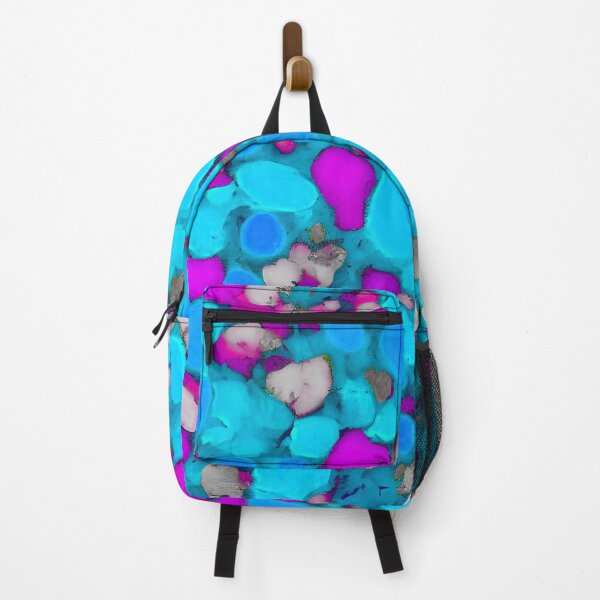 Item preview, #B277: Pink White Blue Splats Rainbow Brigade Pattern designed and sold by FarStarL33.
