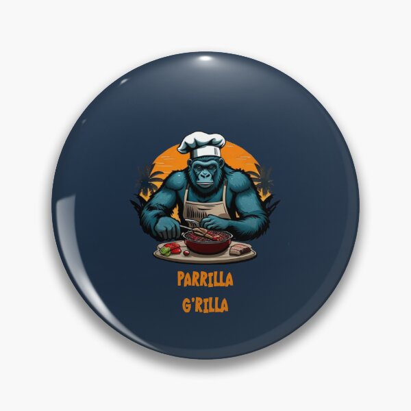 Item preview, Parrilla G'rilla Master BBQ Griller Fun Pun designed and sold by taiche.