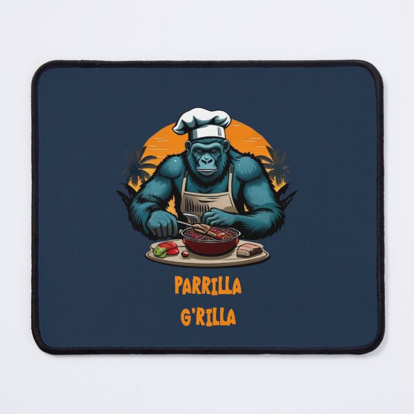 Item preview, Parrilla G'rilla Master BBQ Griller Fun Pun designed and sold by taiche.