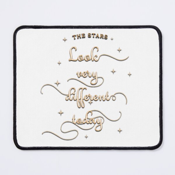 Item preview, The Stars Look Very Different Today designed and sold by Corinne Alexa Jackson.