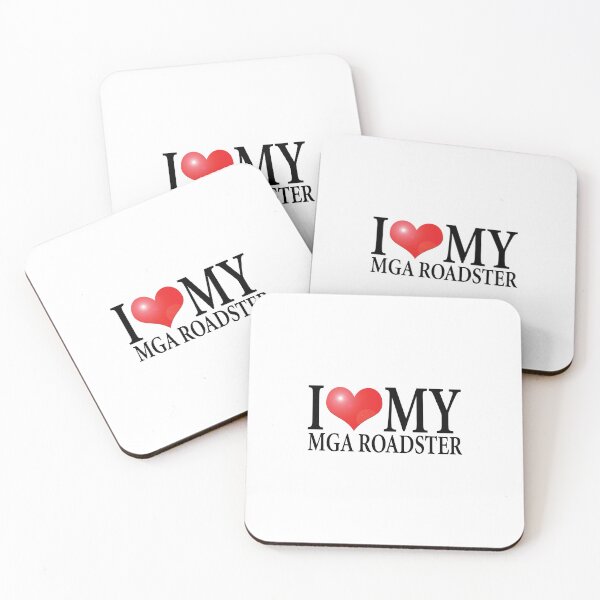 Item preview, I LOVE MY MG MGA ROADSTER designed and sold by OldClassicCar.