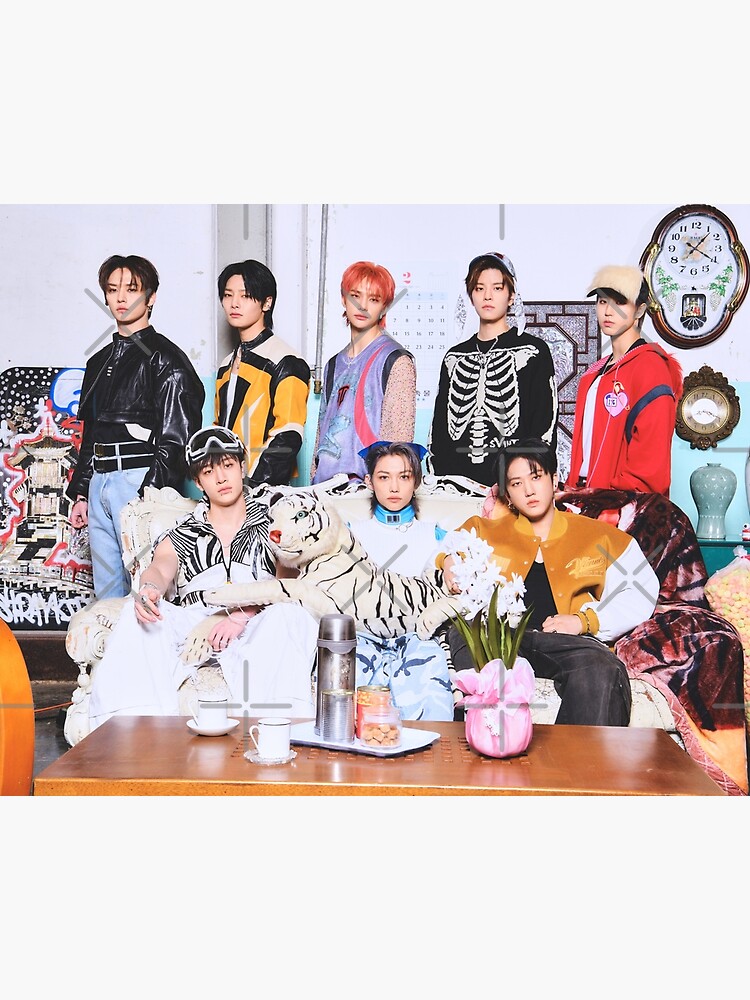 Stray Kids 5STAR SKZ 스트레이 키즈 3RACHA ot8 members poster