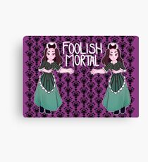 Foolish Purple Canvas Print