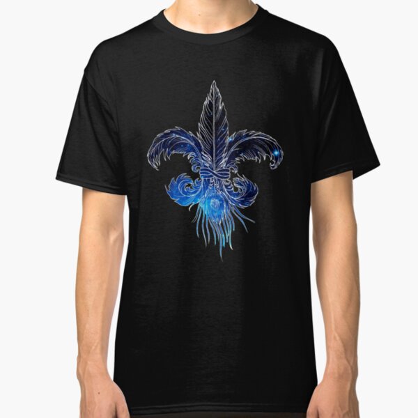 Flor de Lis Galaxia Camiseta clásica