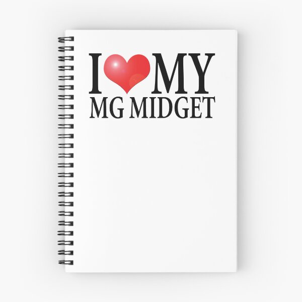 Item preview, I LOVE MY MG MIDGET designed and sold by OldClassicCar.