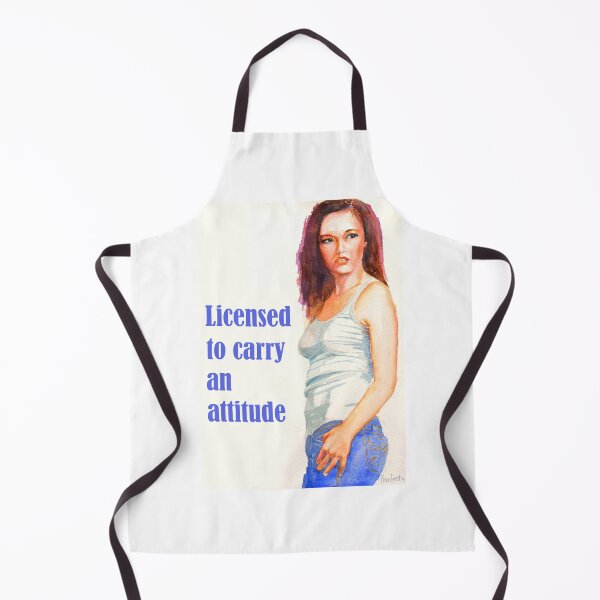 Item preview, Licensed to carry an attitude designed and sold by Fantasyart123.