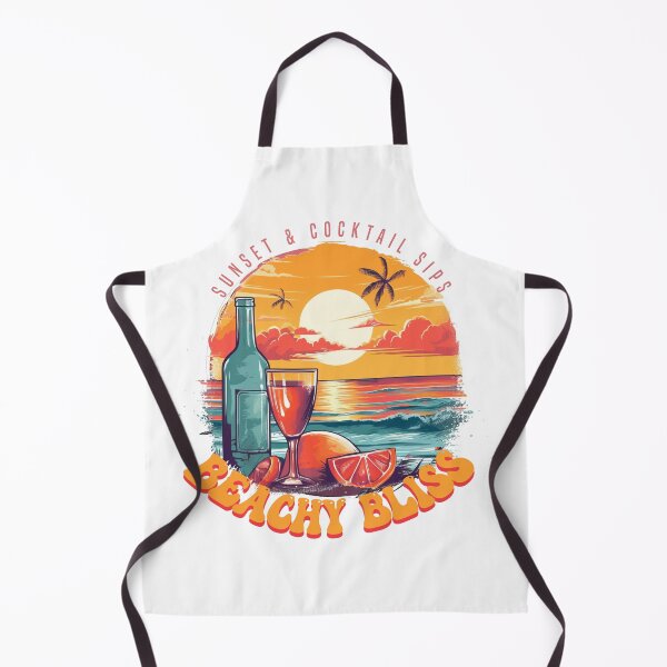 Item preview, Sunset & Cocktail Sips. Beachy Bliss - Summer Vibes Holiday Vacation designed and sold by AntibodyDP7.